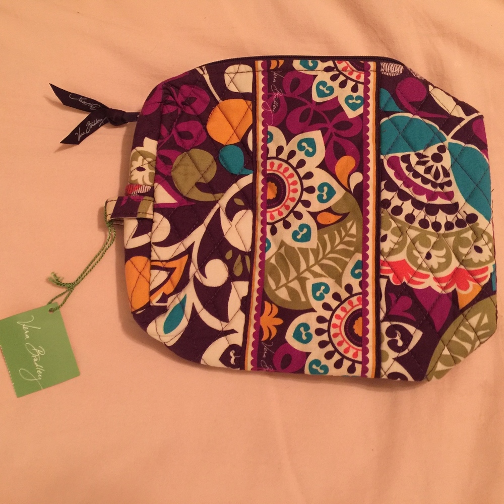 Vera Wang Large Cosmetic Bag (WITH TAGS!)